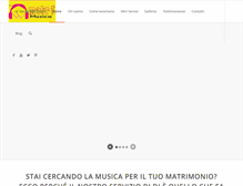 Tablet Screenshot of matrimusica.com